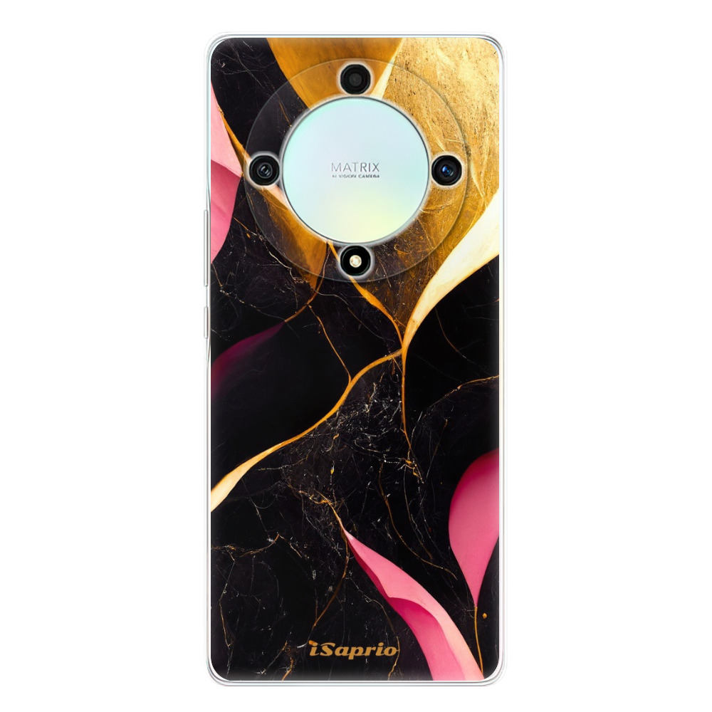Odolné silikónové puzdro iSaprio - Gold Pink Marble - Honor Magic5 Lite 5G