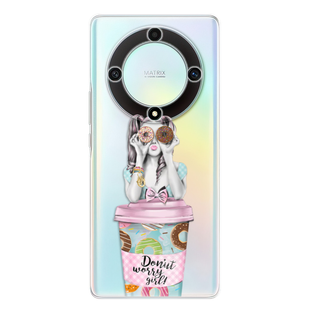 Odolné silikónové puzdro iSaprio - Donut Worry - Honor Magic5 Lite 5G