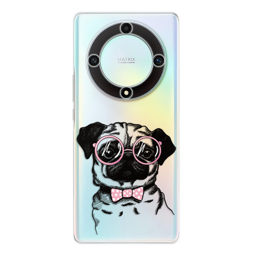 Odolné silikónové puzdro iSaprio - The Pug - Honor Magic5 Lite 5G