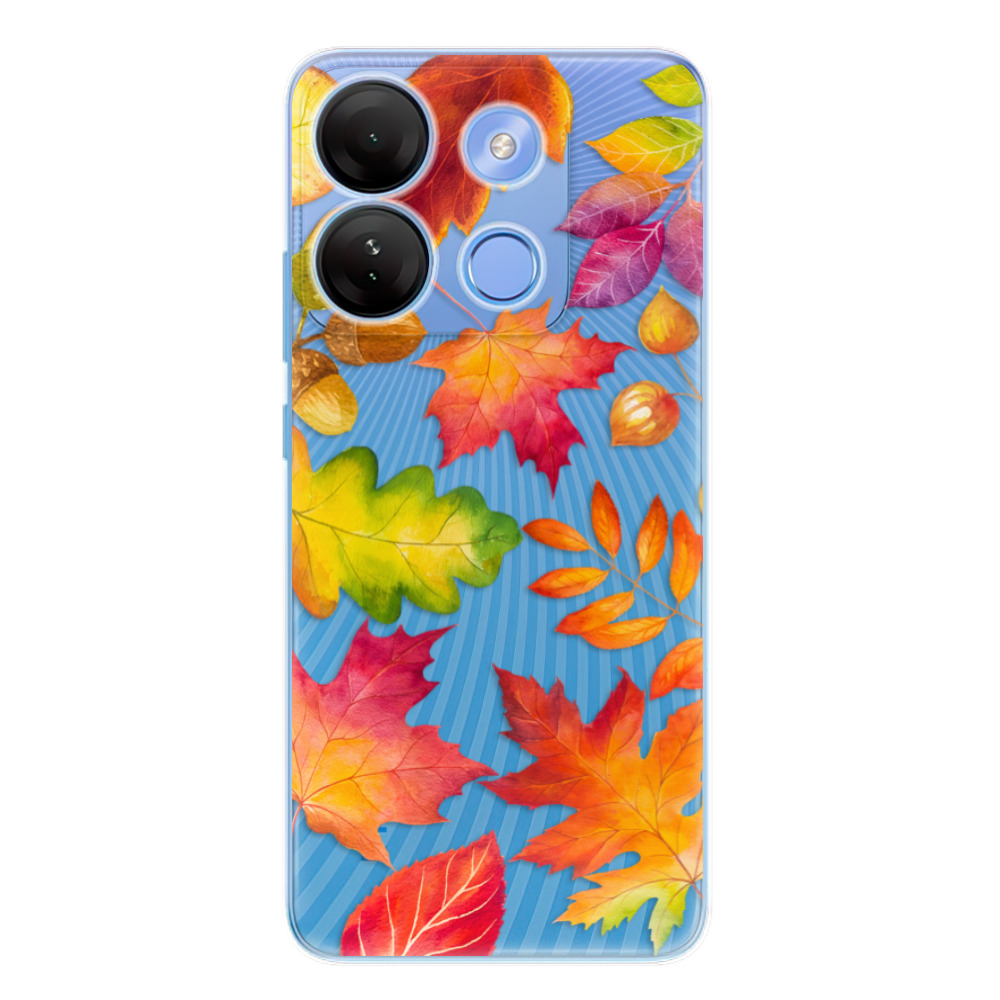 Odolné silikónové puzdro iSaprio - Autumn Leaves 01 - Infinix Smart 7
