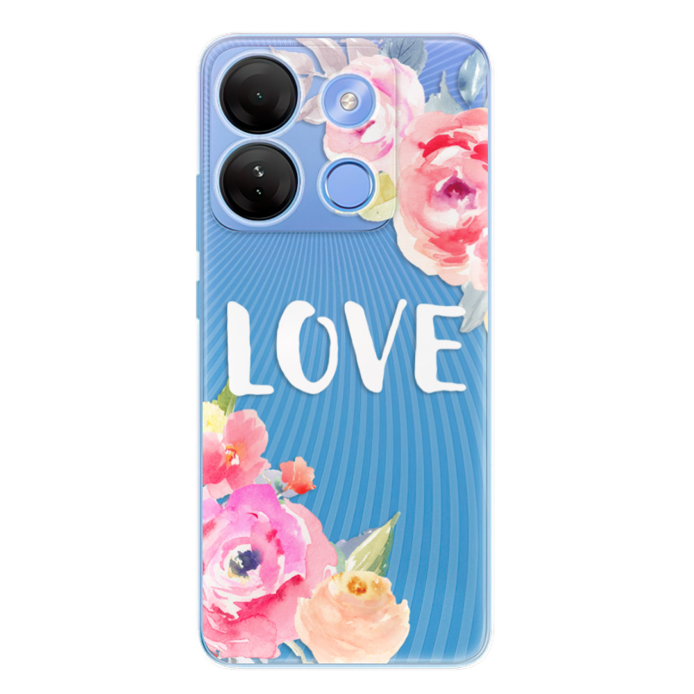 Odolné silikónové puzdro iSaprio - Love - Infinix Smart 7