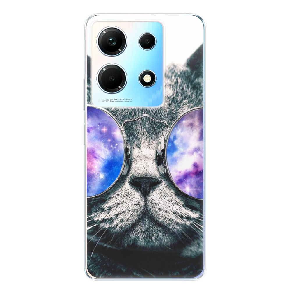 Odolné silikónové puzdro iSaprio - Galaxy Cat - Infinix Note 30