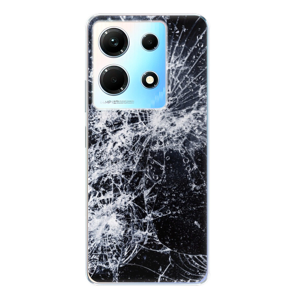 Odolné silikónové puzdro iSaprio - Cracked - Infinix Note 30