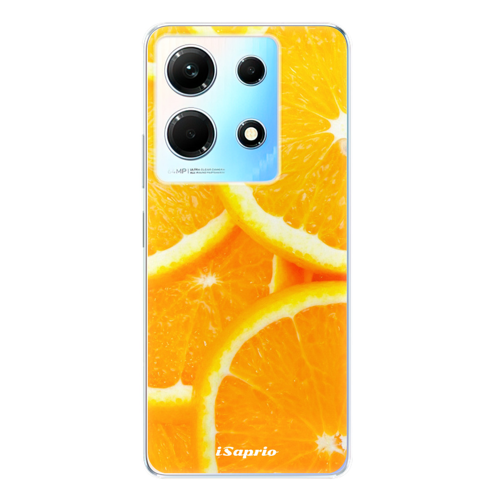 Odolné silikónové puzdro iSaprio - Orange 10 - Infinix Note 30