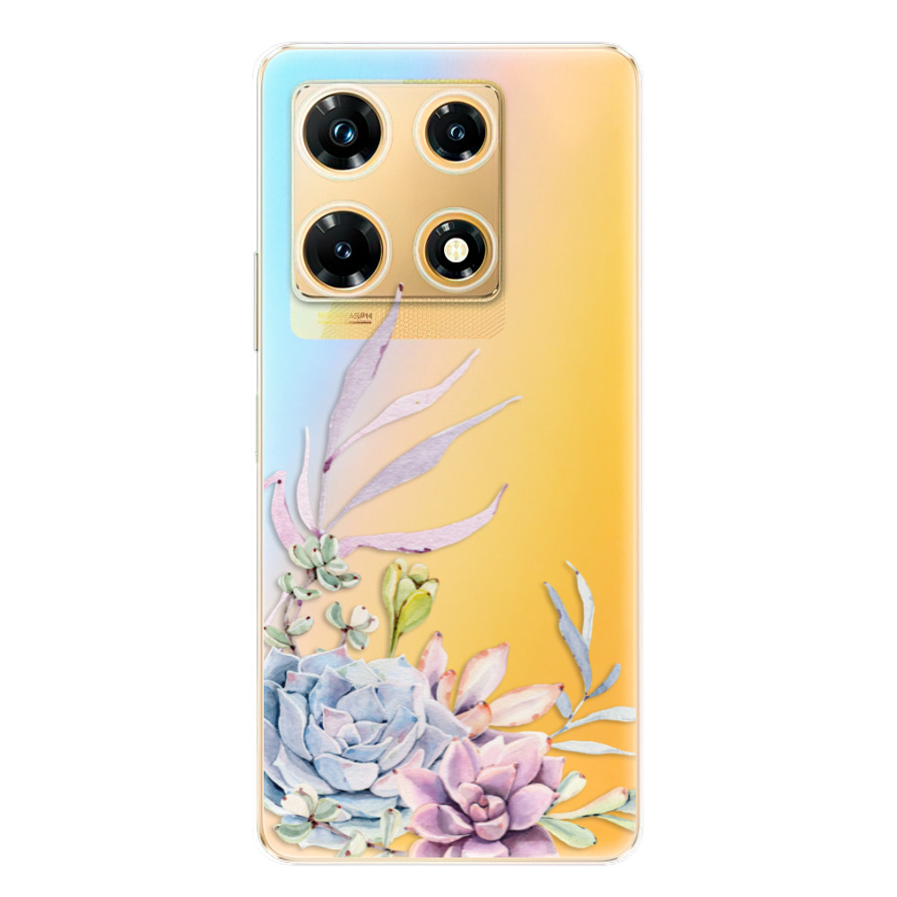 Odolné silikónové puzdro iSaprio - Succulent 01 - Infinix Note 30 PRO