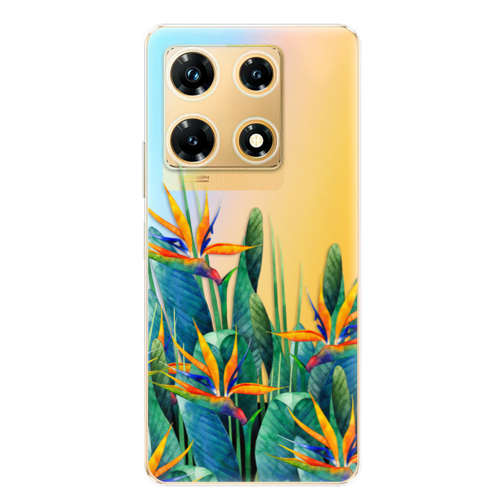 Odolné silikónové puzdro iSaprio - Exotic Flowers - Infinix Note 30 PRO