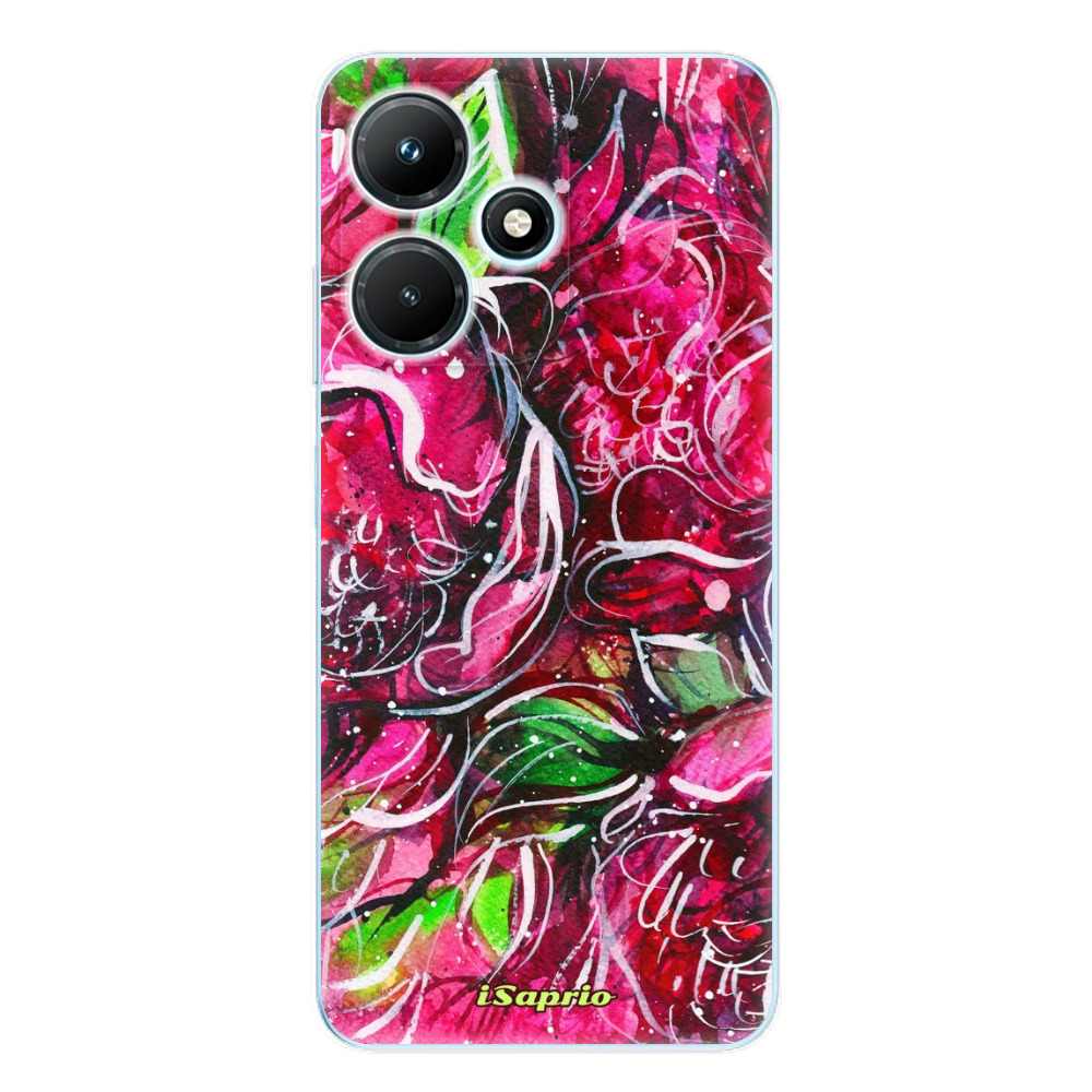 Odolné silikónové puzdro iSaprio - Burgundy - Infinix Hot 30i