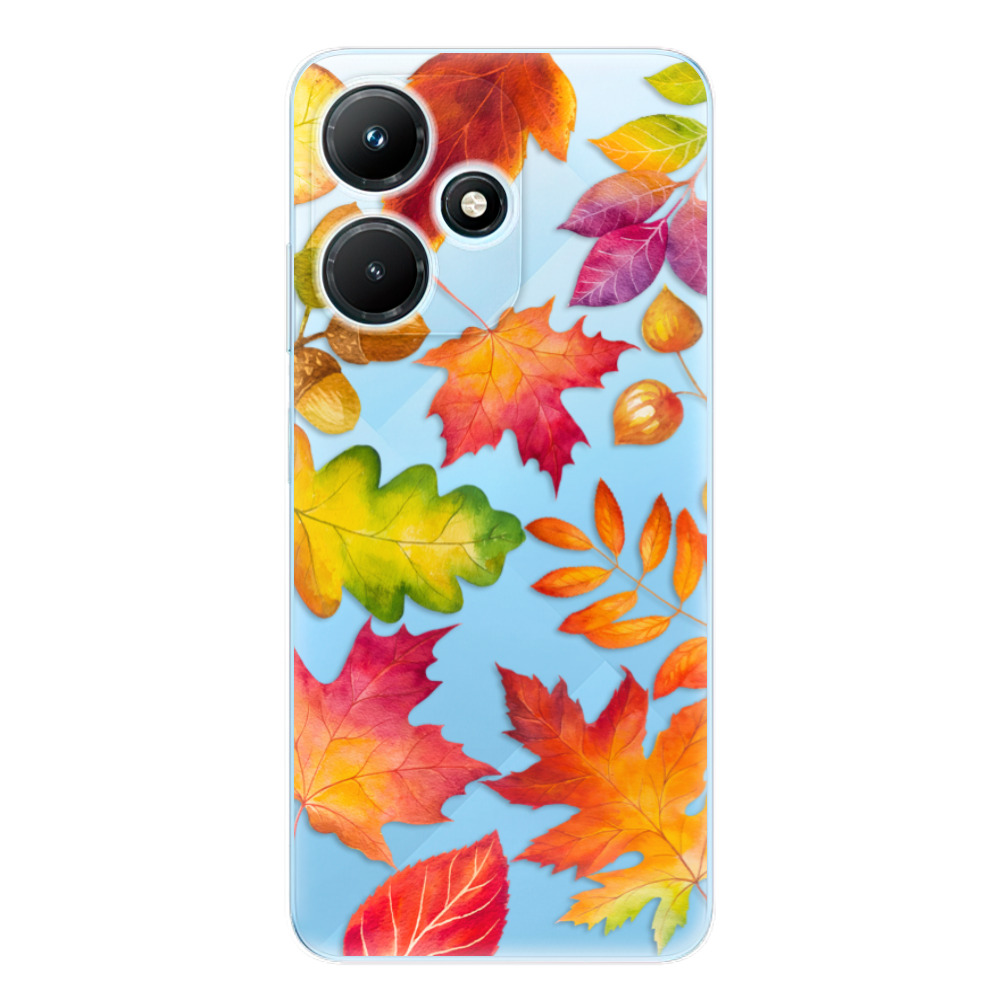 Odolné silikónové puzdro iSaprio - Autumn Leaves 01 - Infinix Hot 30i