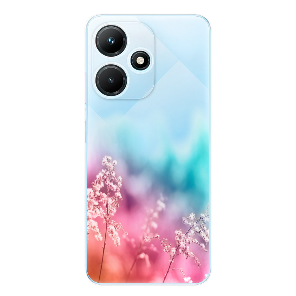 Odolné silikónové puzdro iSaprio - Rainbow Grass - Infinix Hot 30i