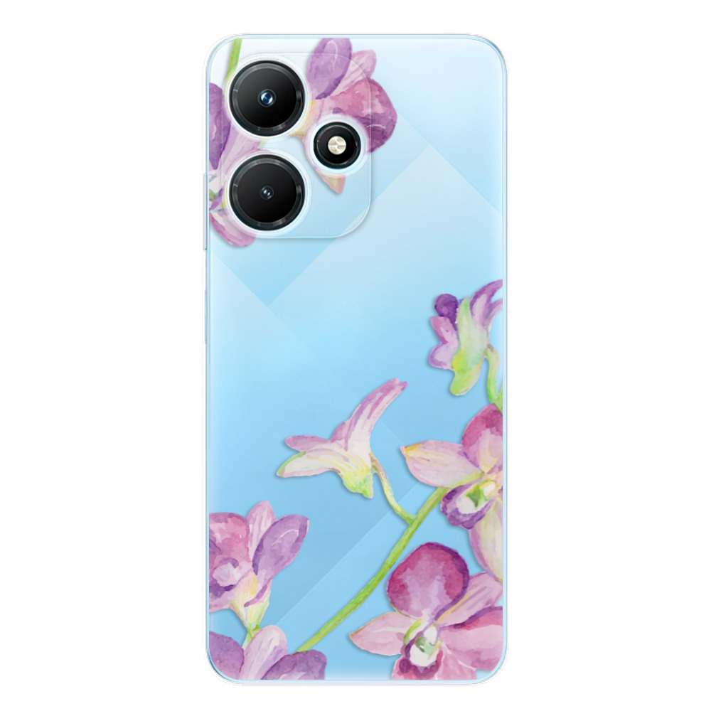 Odolné silikónové puzdro iSaprio - Purple Orchid - Infinix Hot 30i