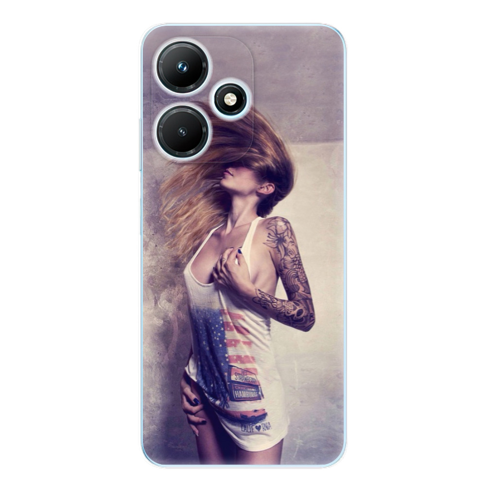 Odolné silikónové puzdro iSaprio - Girl 01 - Infinix Hot 30i