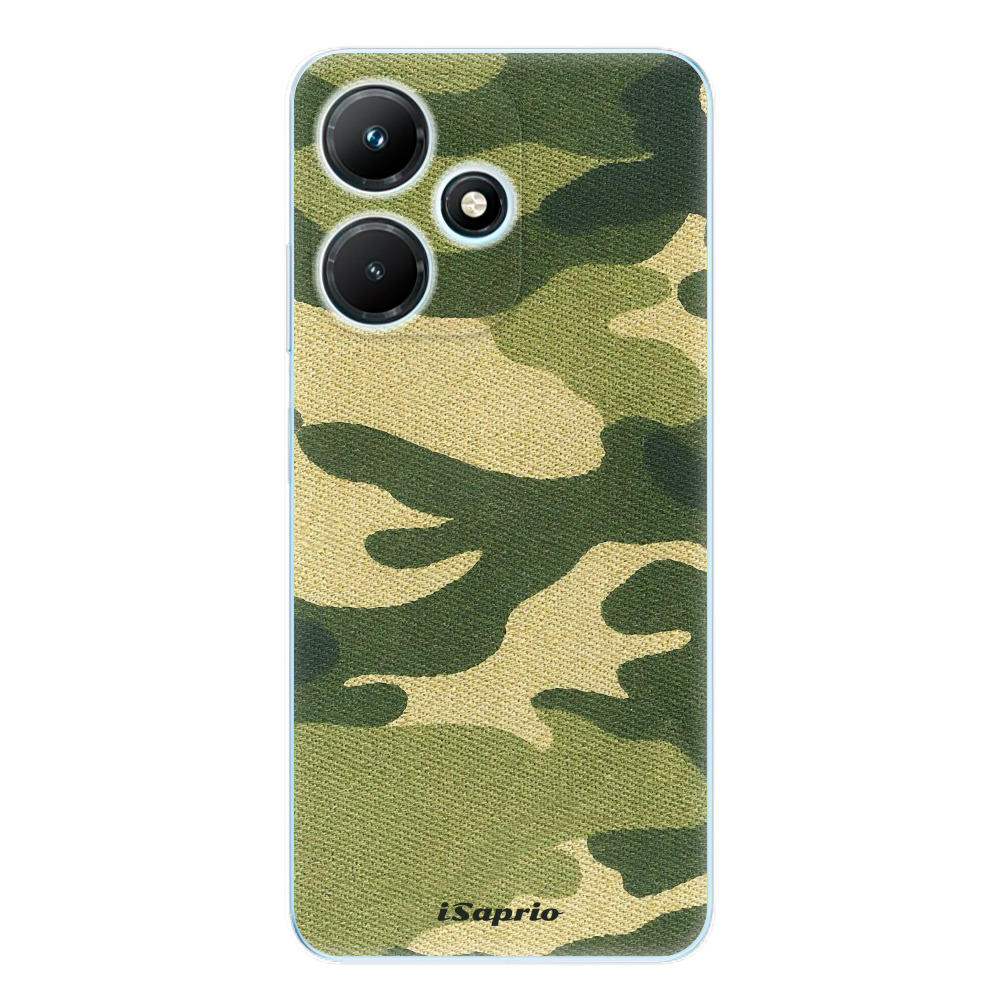 Odolné silikónové puzdro iSaprio - Green Camuflage 01 - Infinix Hot 30i