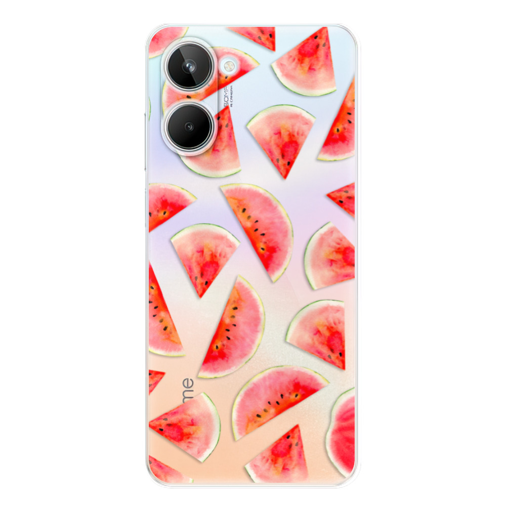 Odolné silikónové puzdro iSaprio - Melon Pattern 02 - Realme 10