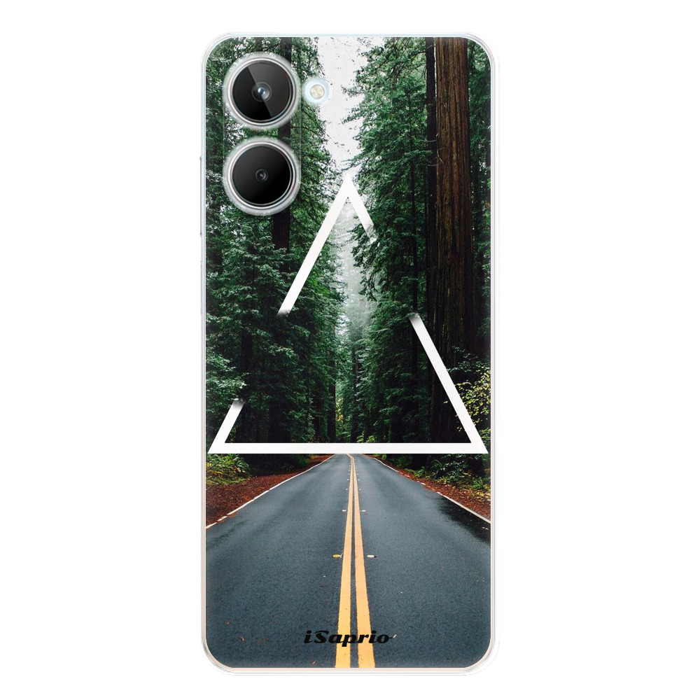 Odolné silikónové puzdro iSaprio - Triangle 01 - Realme 10