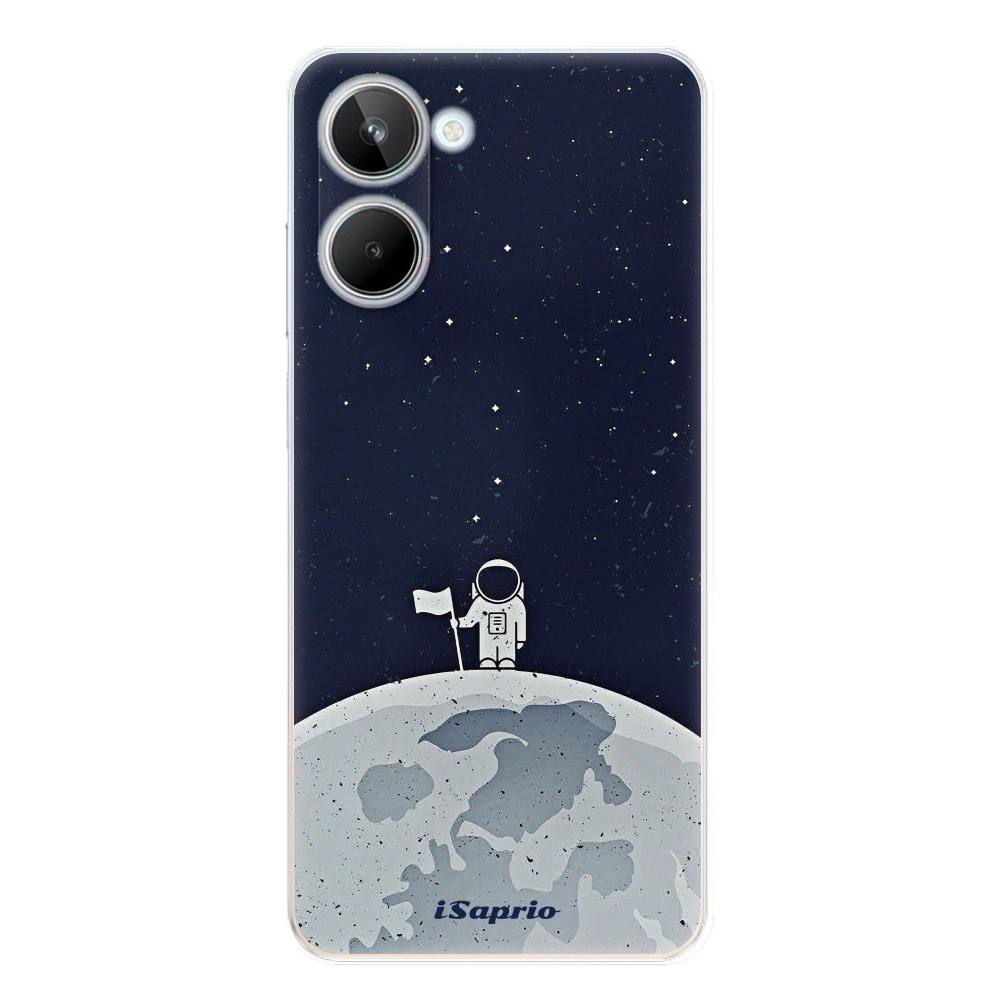 Odolné silikónové puzdro iSaprio - On The Moon 10 - Realme 10
