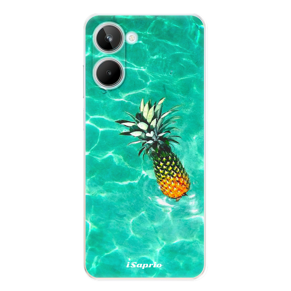Odolné silikónové puzdro iSaprio - Pineapple 10 - Realme 10