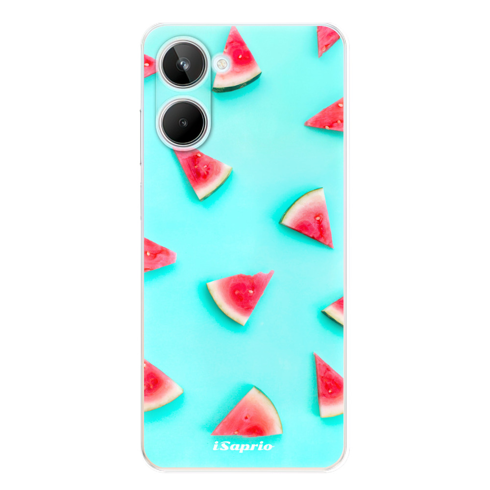 Odolné silikónové puzdro iSaprio - Melon Patern 10 - Realme 10