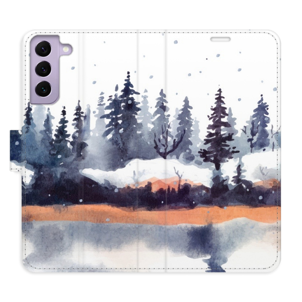 Flipové puzdro iSaprio - Winter 02 - Samsung Galaxy S22 5G