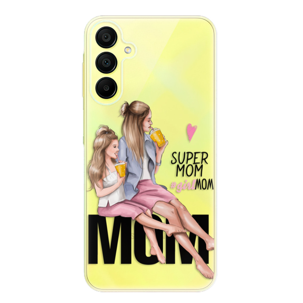 Odolné silikónové puzdro iSaprio - Milk Shake - Blond - Samsung Galaxy A15 / A15 5G