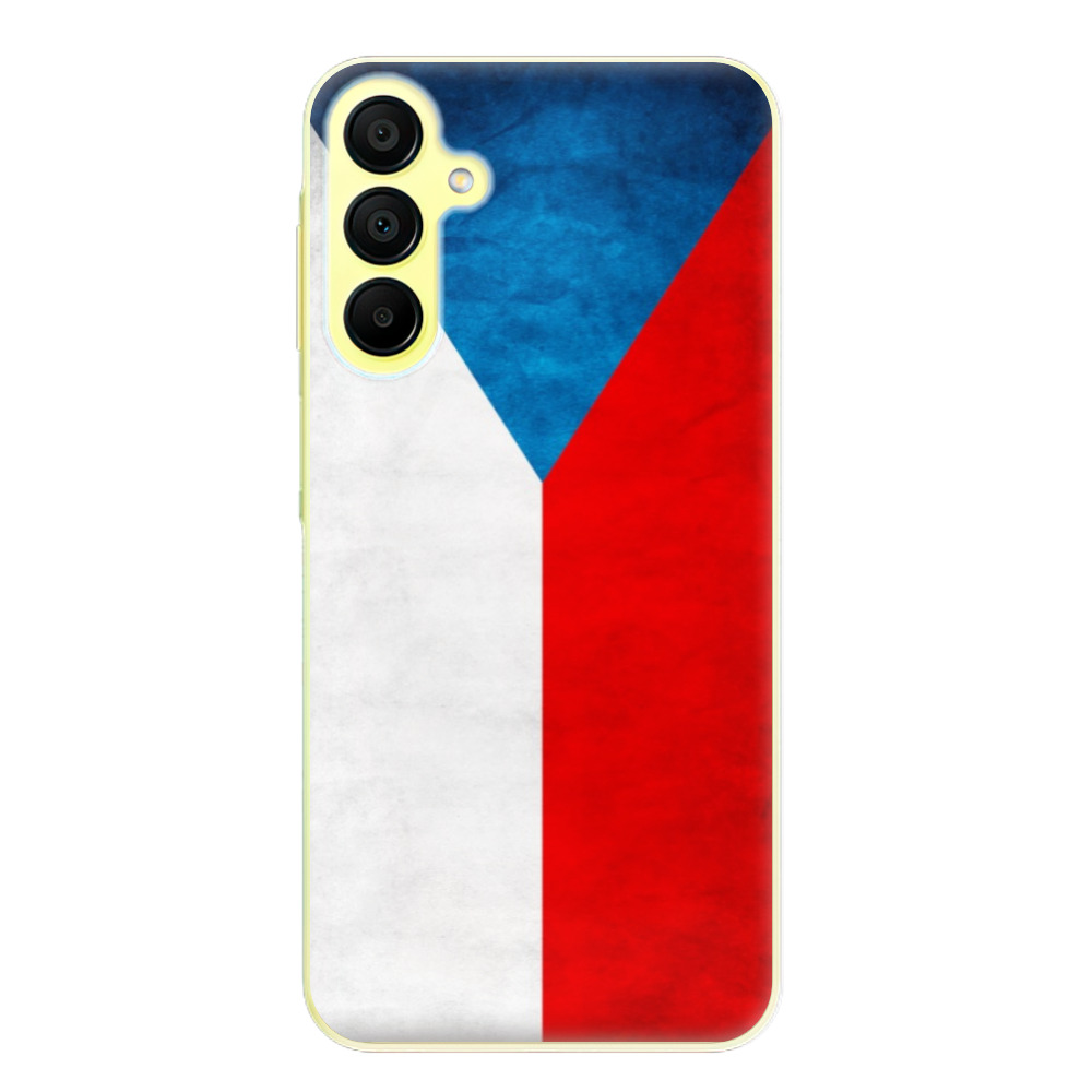 Odolné silikónové puzdro iSaprio - Czech Flag - Samsung Galaxy A15 / A15 5G