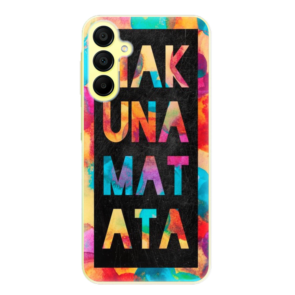 Odolné silikónové puzdro iSaprio - Hakuna Matata 01 - Samsung Galaxy A15 / A15 5G