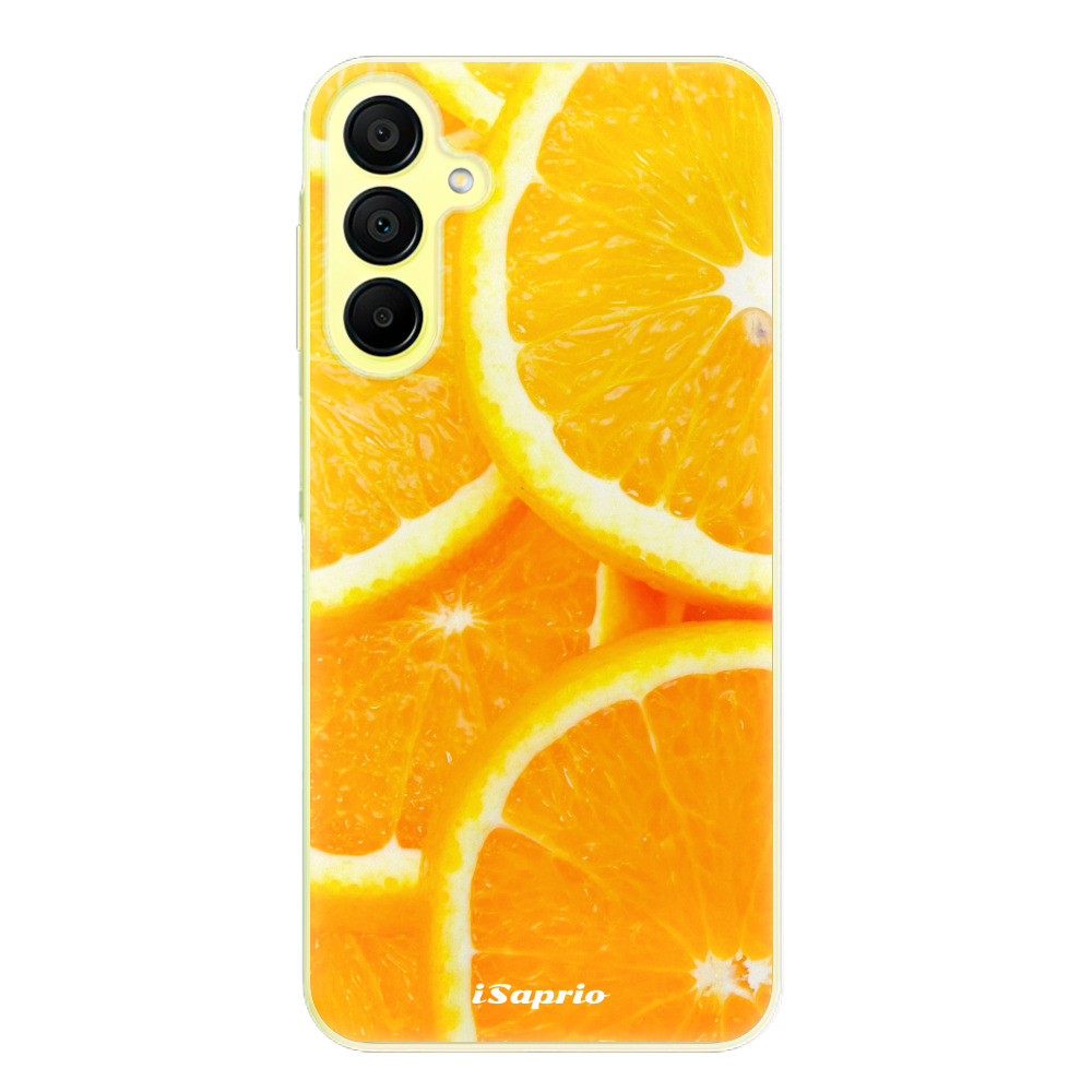 Odolné silikónové puzdro iSaprio - Orange 10 - Samsung Galaxy A15 / A15 5G