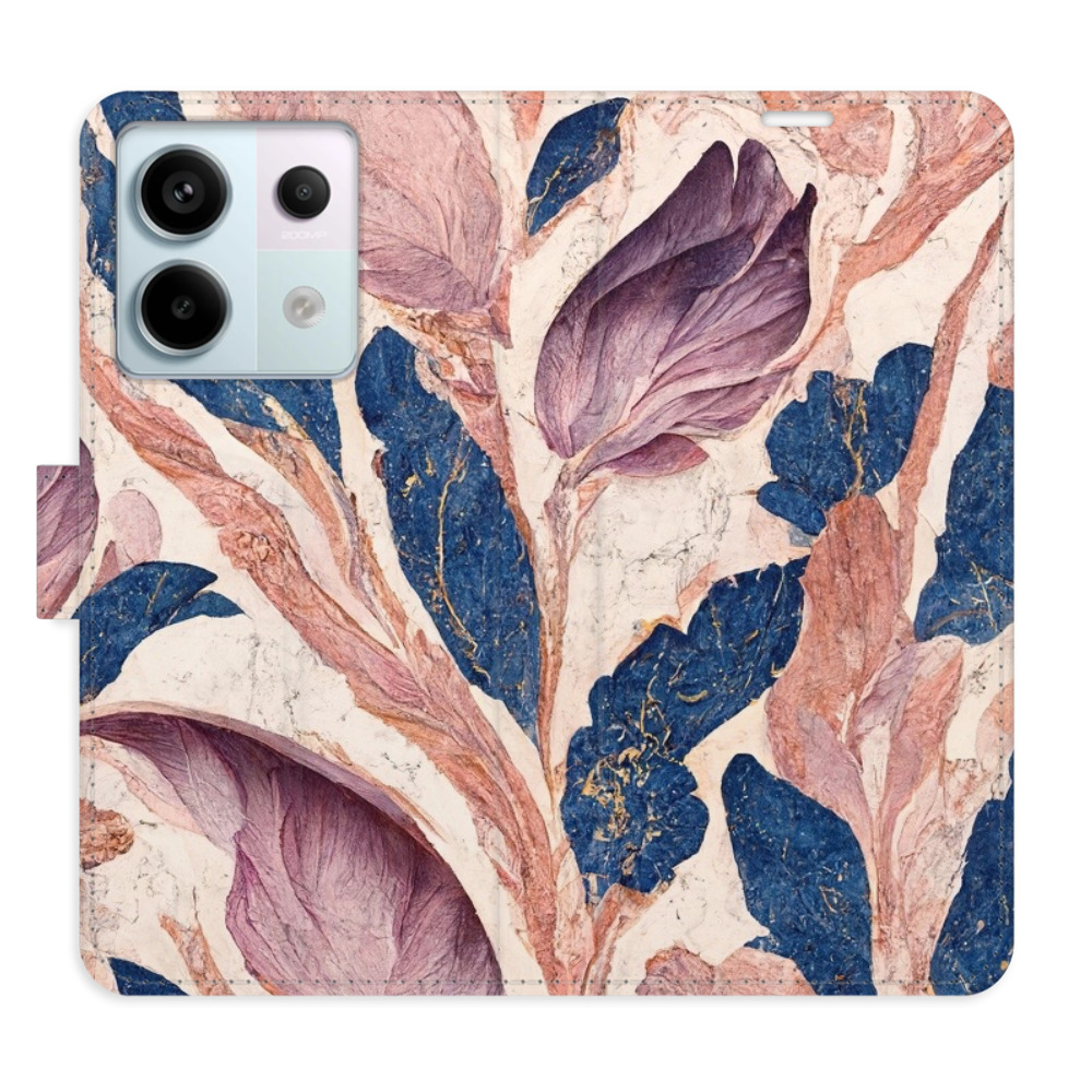 Flipové puzdro iSaprio - Old Leaves 02 - Xiaomi Redmi Note 13 Pro+ 5G