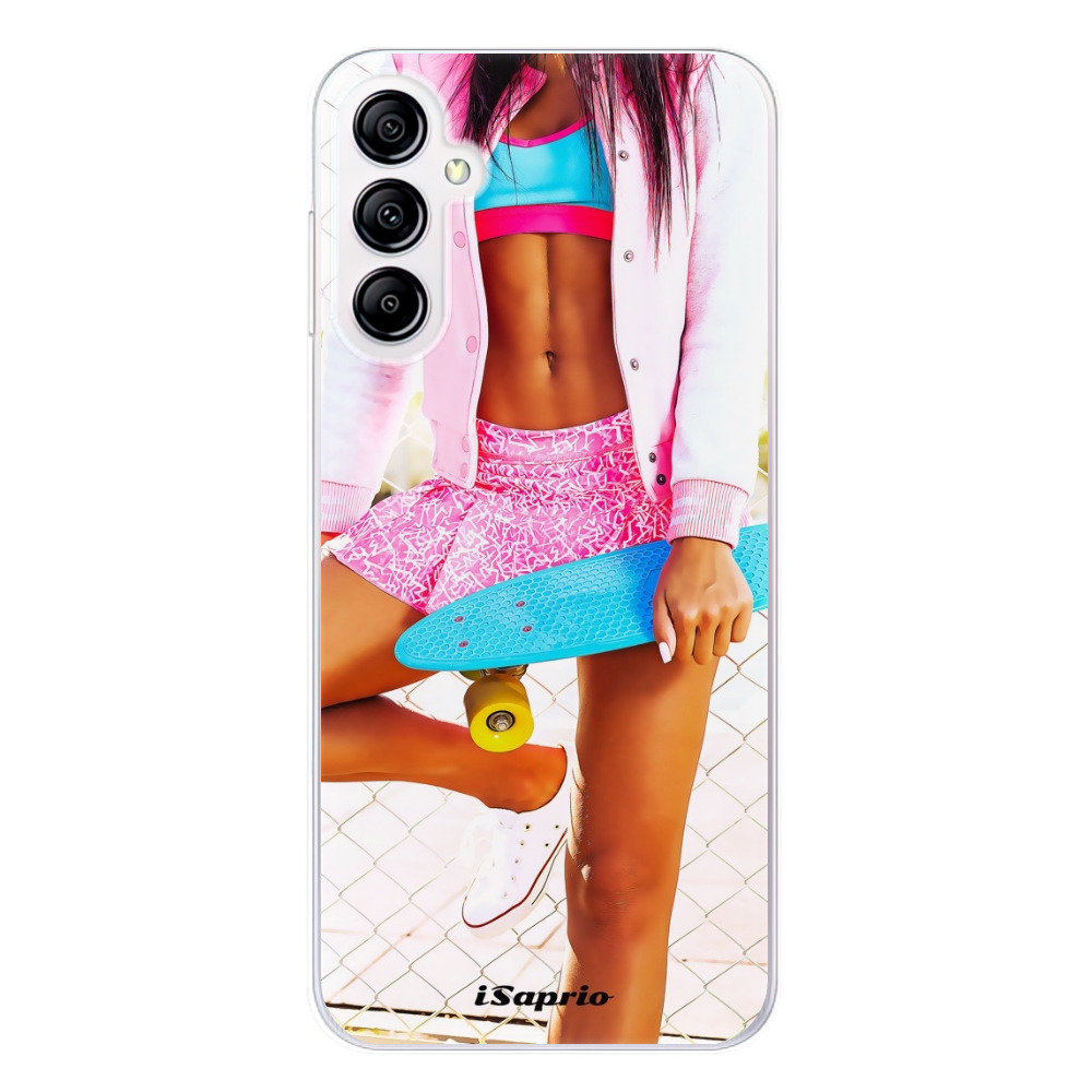 Odolné silikónové puzdro iSaprio - Skate girl 01 - Samsung Galaxy A14 / A14 5G