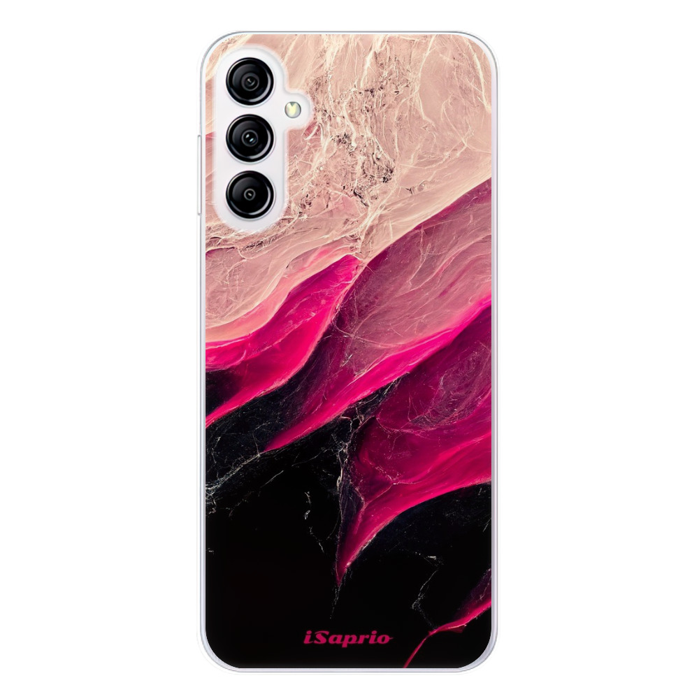 Odolné silikónové puzdro iSaprio - Black and Pink - Samsung Galaxy A14 / A14 5G