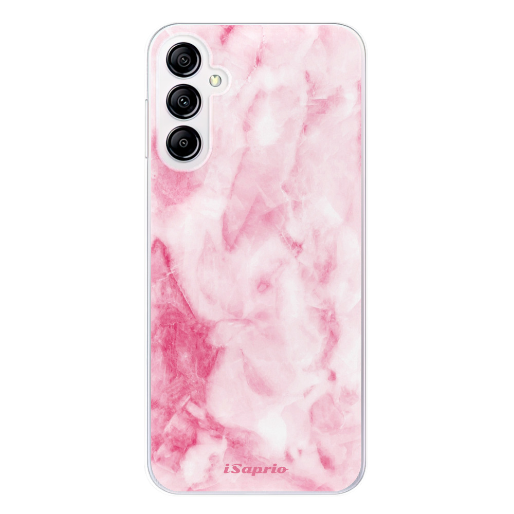 Odolné silikónové puzdro iSaprio - RoseMarble 16 - Samsung Galaxy A14 / A14 5G