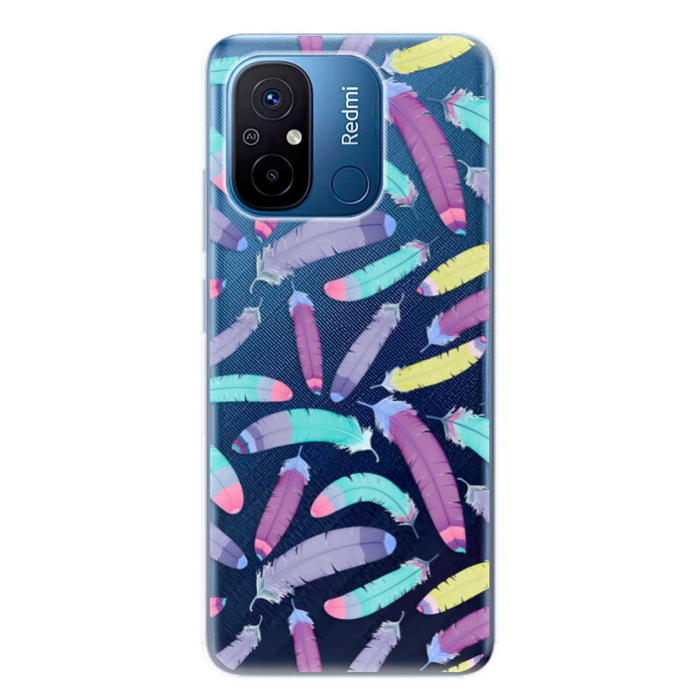Odolné silikónové puzdro iSaprio - Feather Pattern 01 - Xiaomi Redmi 12C