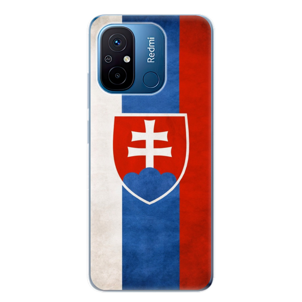Odolné silikónové puzdro iSaprio - Slovakia Flag - Xiaomi Redmi 12C
