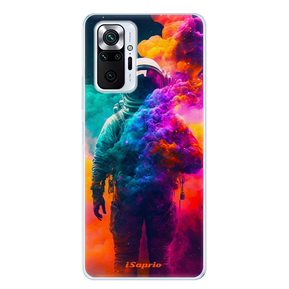 Odolné silikónové puzdro iSaprio - Astronaut in Colors - Xiaomi Redmi Note 10 Pro