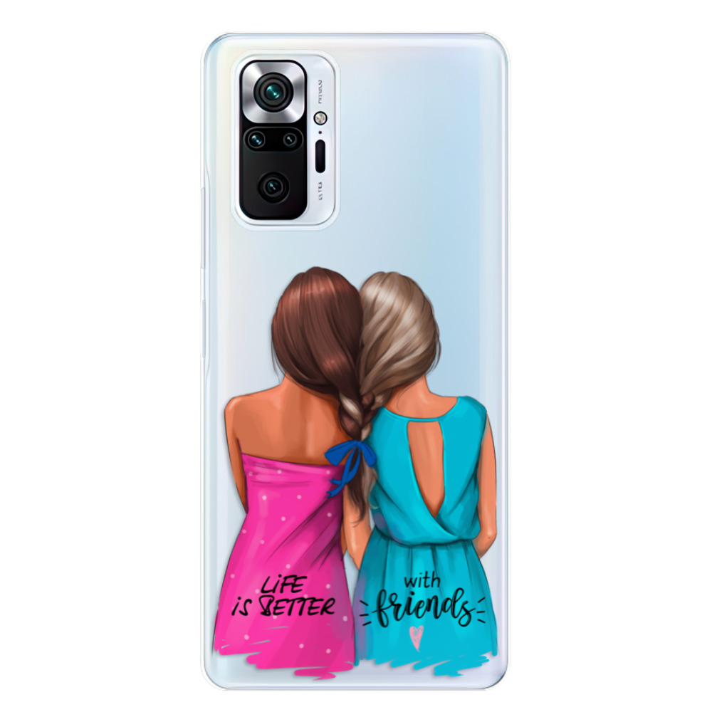 Odolné silikónové puzdro iSaprio - Best Friends - Xiaomi Redmi Note 10 Pro