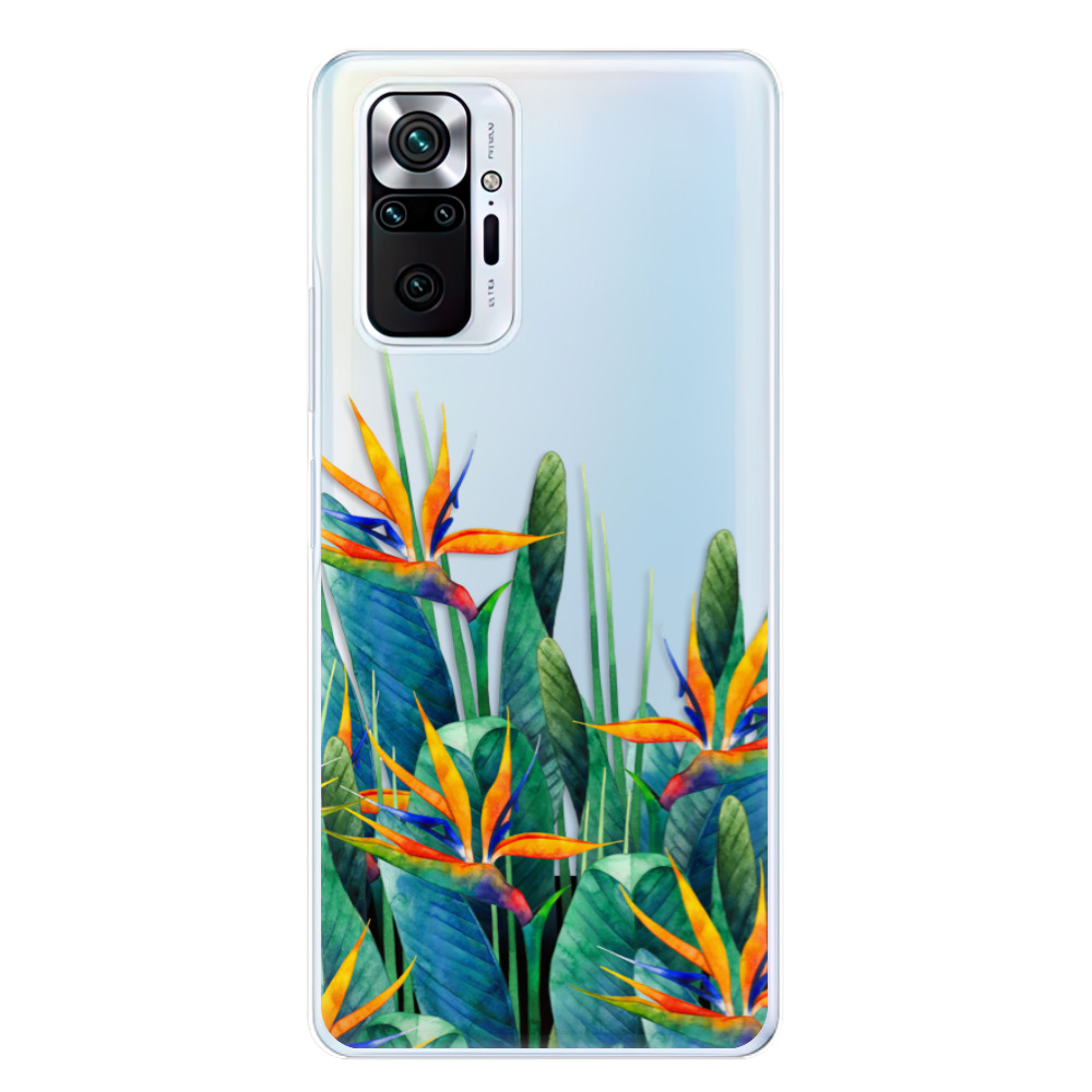 Odolné silikónové puzdro iSaprio - Exotic Flowers - Xiaomi Redmi Note 10 Pro
