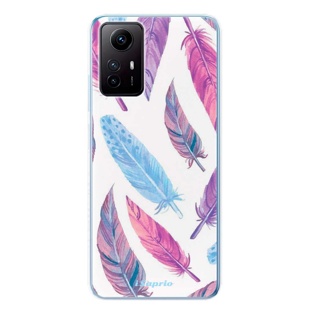 Odolné silikónové puzdro iSaprio - Feather Pattern 10 - Xiaomi Redmi Note 12S