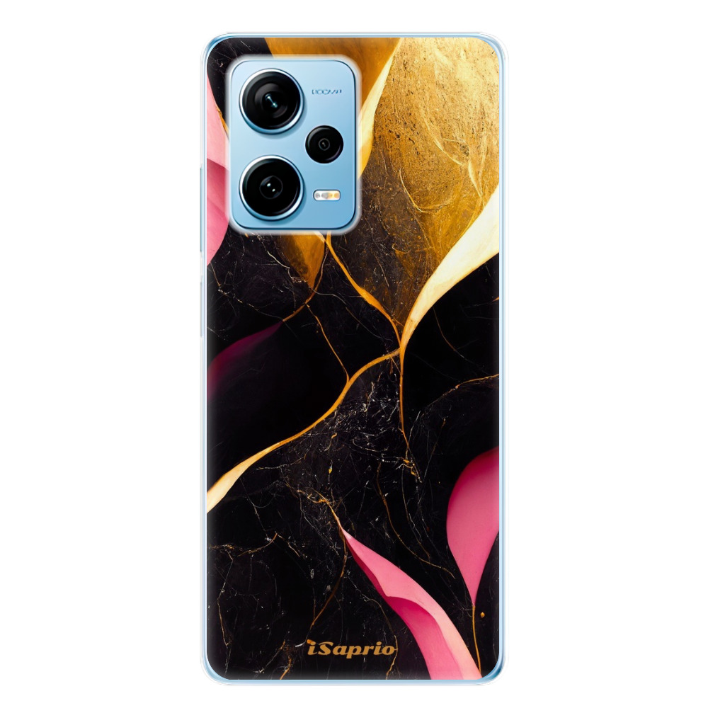 Odolné silikónové puzdro iSaprio - Gold Pink Marble - Xiaomi Redmi Note 12 Pro 5G / Poco X5 Pro 5G