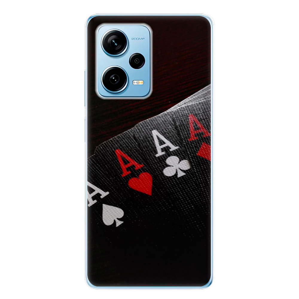 Odolné silikónové puzdro iSaprio - Poker - Xiaomi Redmi Note 12 Pro+ 5G