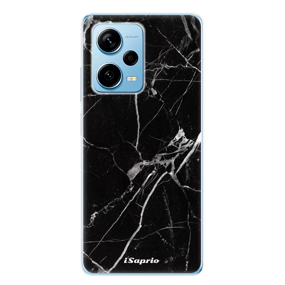 Odolné silikónové puzdro iSaprio - Black Marble 18 - Xiaomi Redmi Note 12 Pro+ 5G