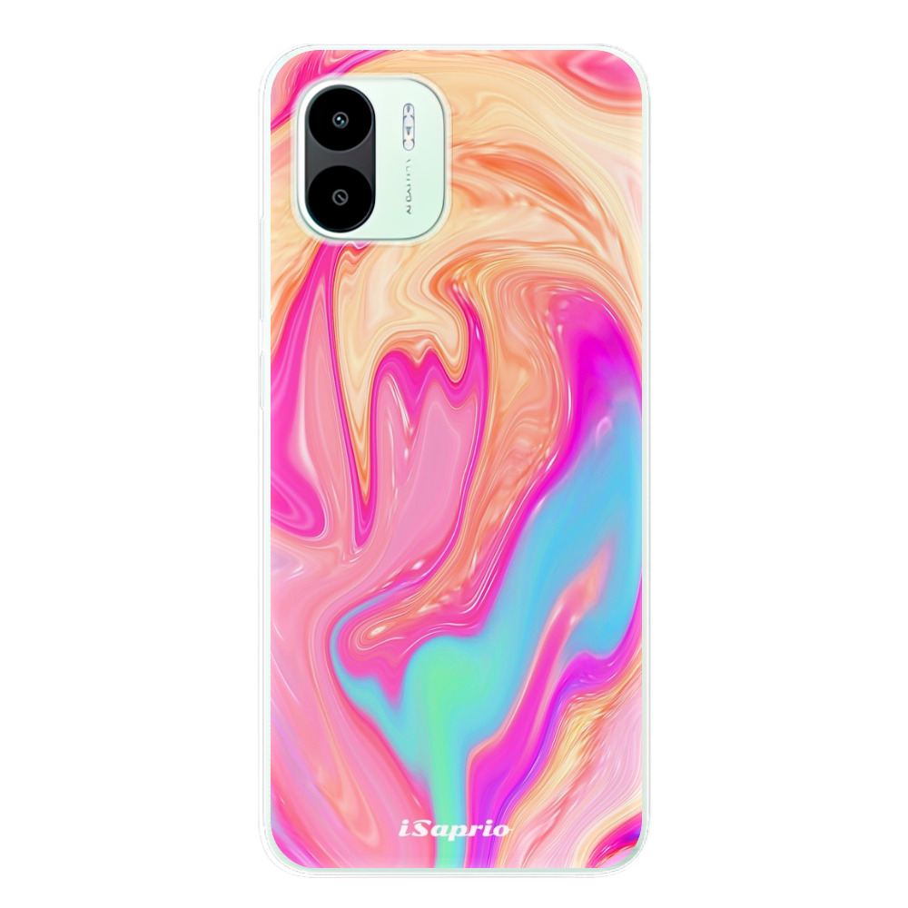 Odolné silikónové puzdro iSaprio - Orange Liquid - Xiaomi Redmi A1 / A2