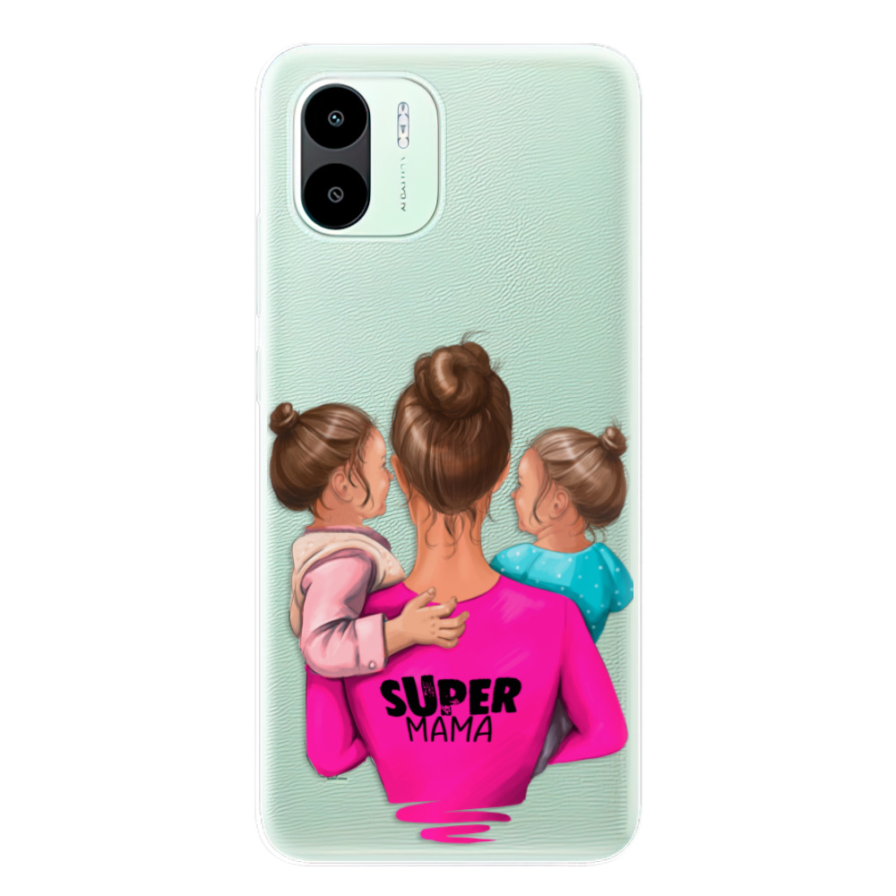 Odolné silikónové puzdro iSaprio - Super Mama - Two Girls - Xiaomi Redmi A1 / A2