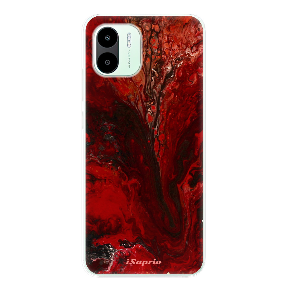 Odolné silikónové puzdro iSaprio - RedMarble 17 - Xiaomi Redmi A1 / A2