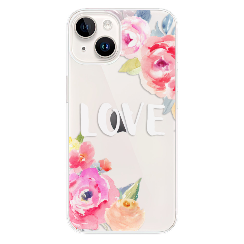 Odolné silikónové puzdro iSaprio - Love - iPhone 15