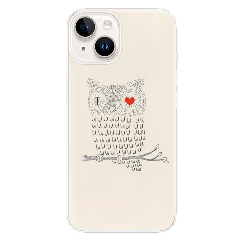 Odolné silikónové puzdro iSaprio - I Love You 01 - iPhone 15