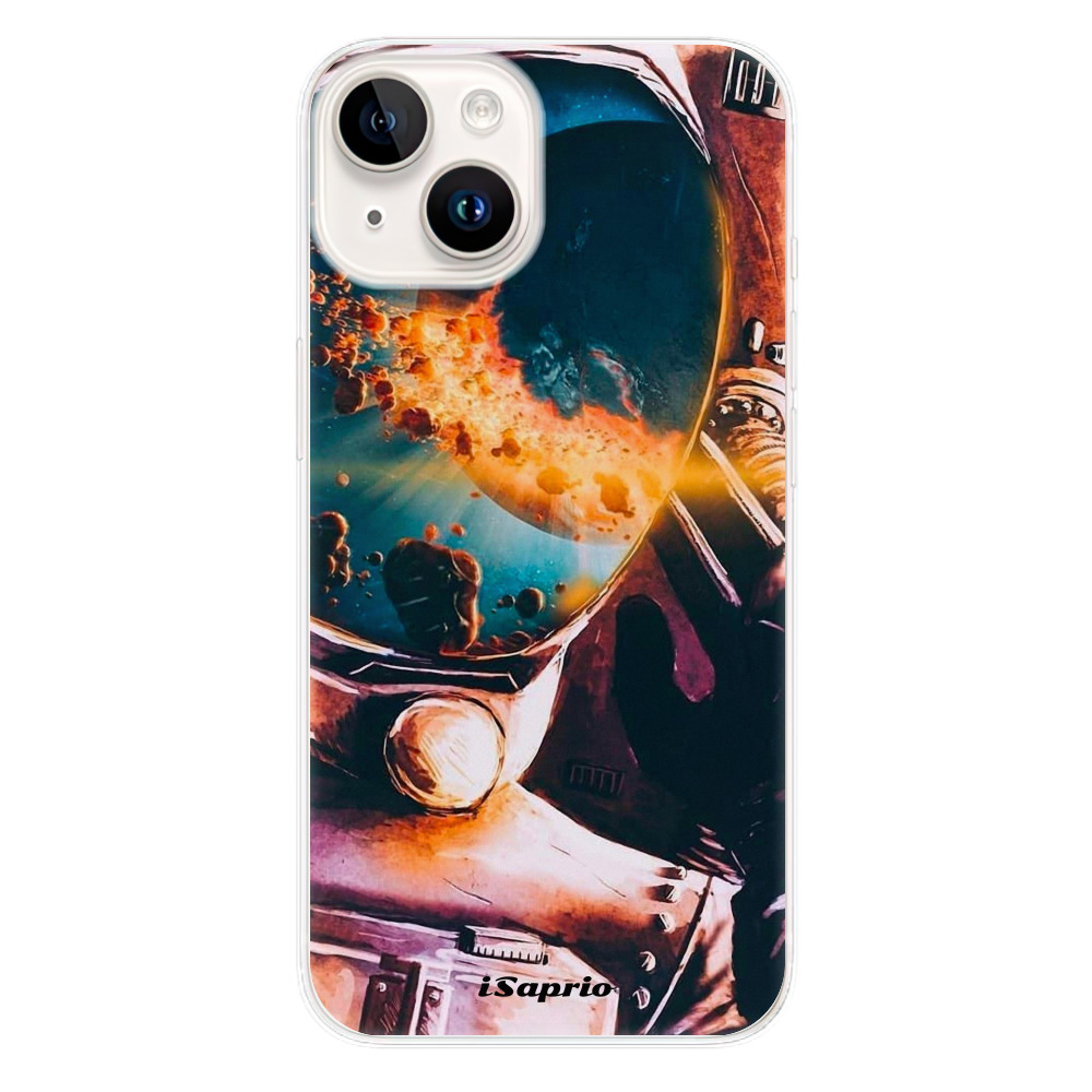 Odolné silikónové puzdro iSaprio - Astronaut 01 - iPhone 15