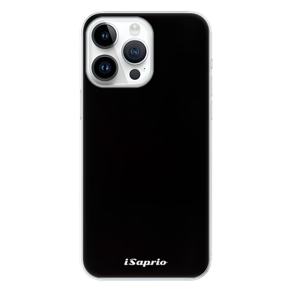 Odolné silikónové puzdro iSaprio - 4Pure - černý - iPhone 15 Pro Max