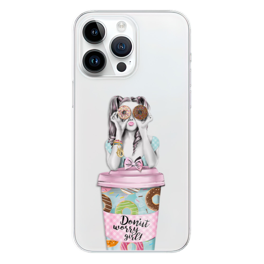 Odolné silikónové puzdro iSaprio - Donut Worry - iPhone 15 Pro Max