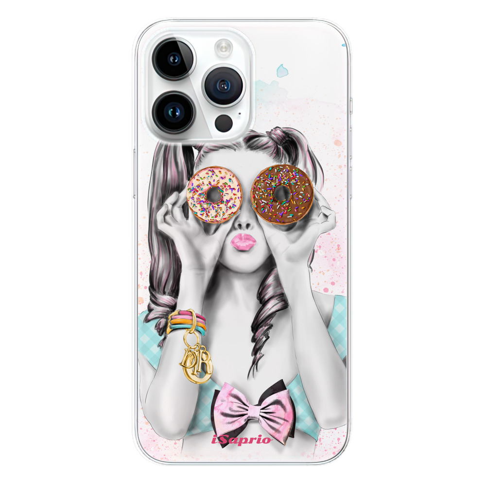 Odolné silikónové puzdro iSaprio - Donuts 10 - iPhone 15 Pro Max