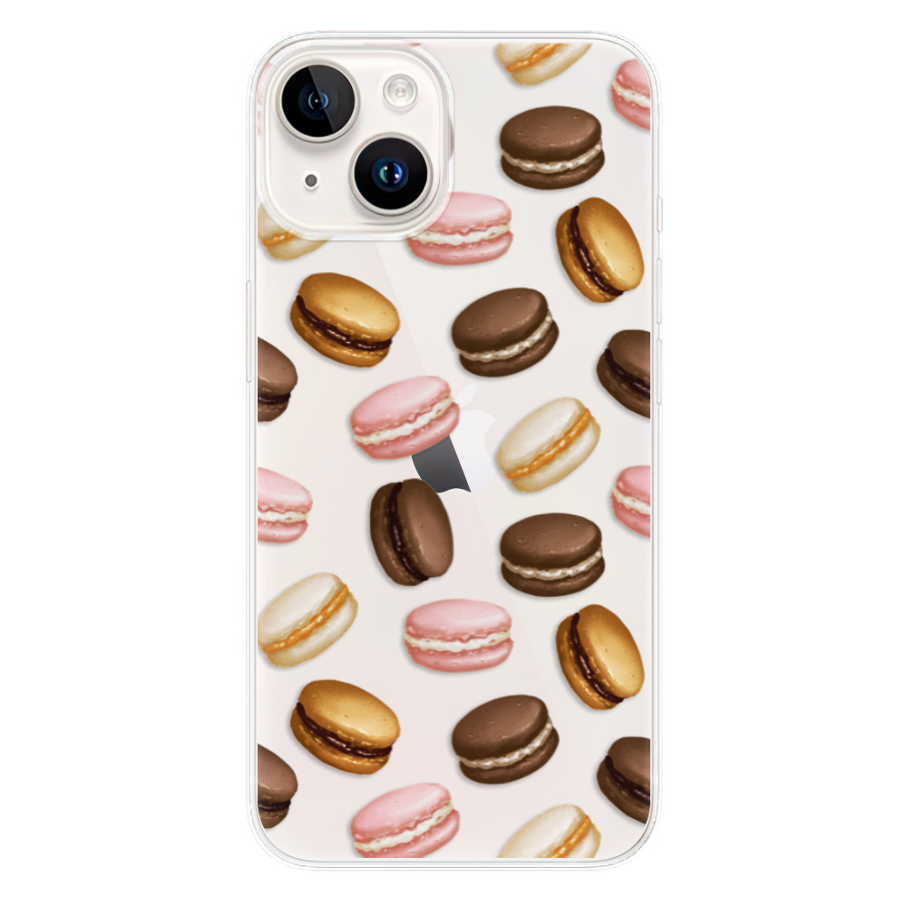 Odolné silikónové puzdro iSaprio - Macaron Pattern - iPhone 15 Plus