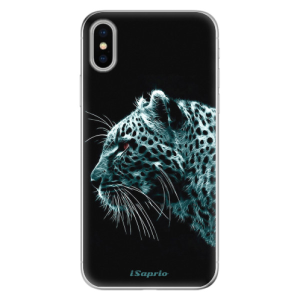 Odolné silikónové puzdro iSaprio - Leopard 10 - iPhone X